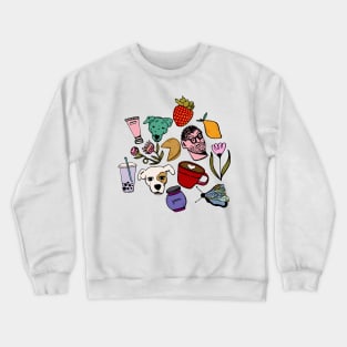 Doodle Party Crewneck Sweatshirt